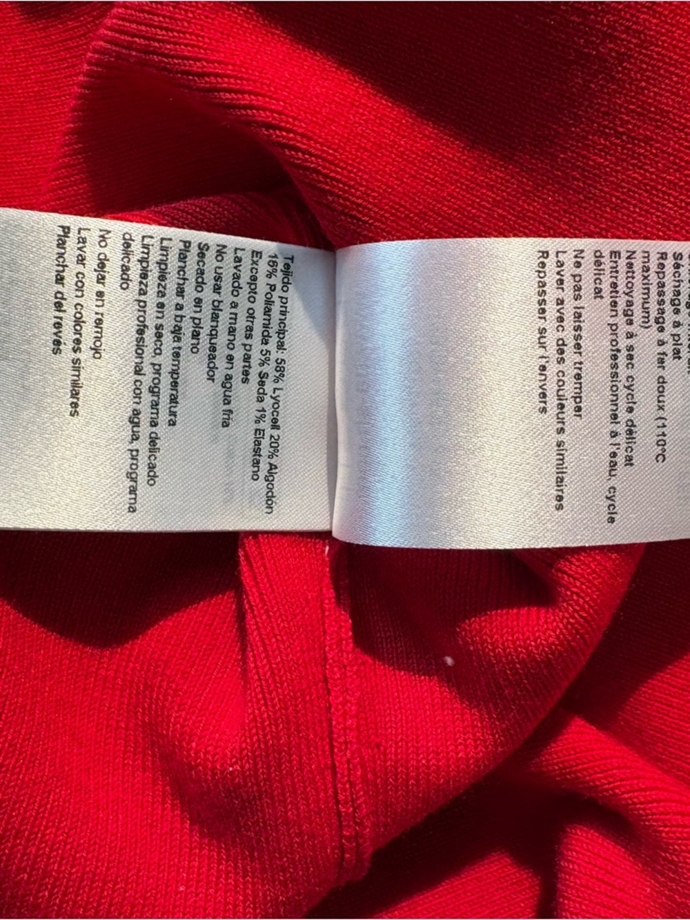 ba&sh Red Sady puff-sleeve Sweater L - Picture 13 of 14